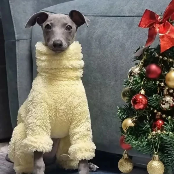 Fleece sweater for dogs