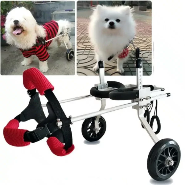 Lightweight wheelchair for dogs