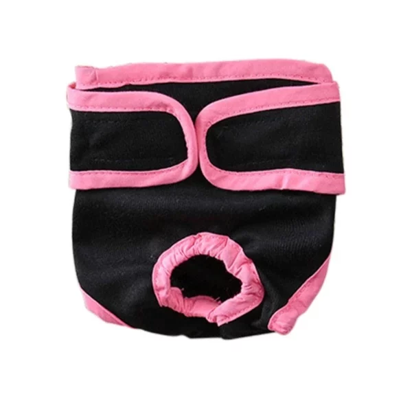 Washable cotton diaper for dogs