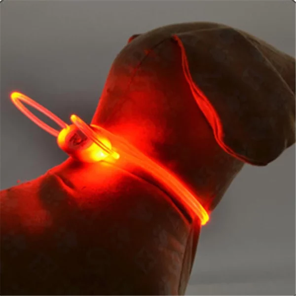 Fashionable LED dog collar