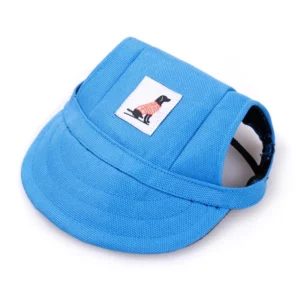 Adjustable baseball style dog cap