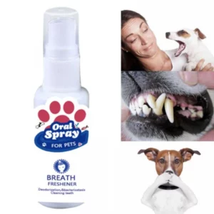 Oral care spray for dogs