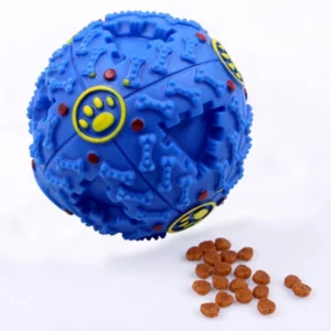 Dog food dispensing ball