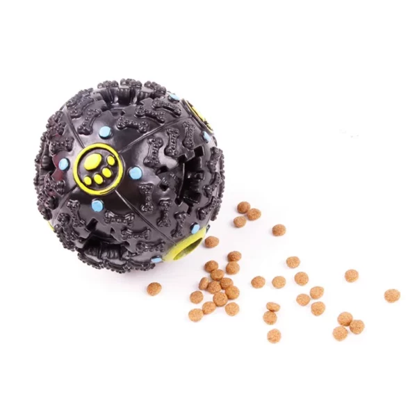 Dog food dispensing ball