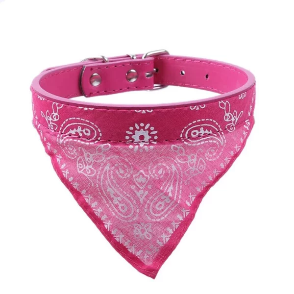 Adjustable dog bandana