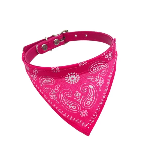 Adjustable dog bandana