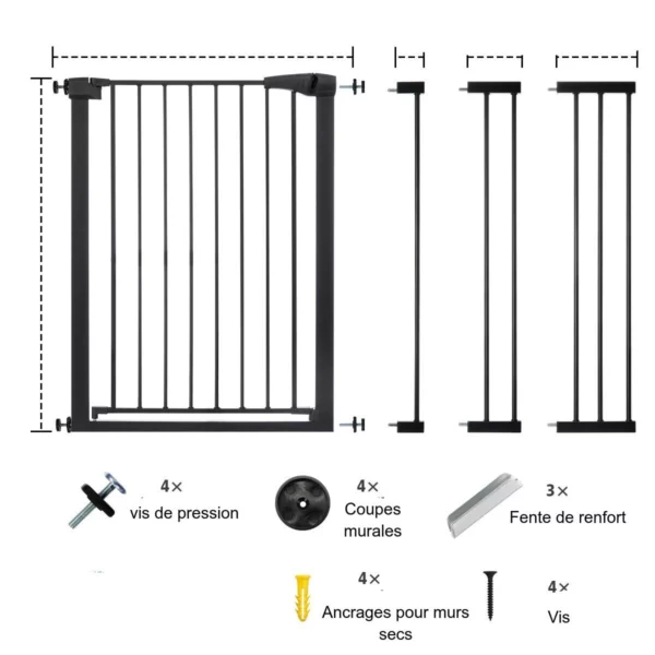 Indoor dog barrier