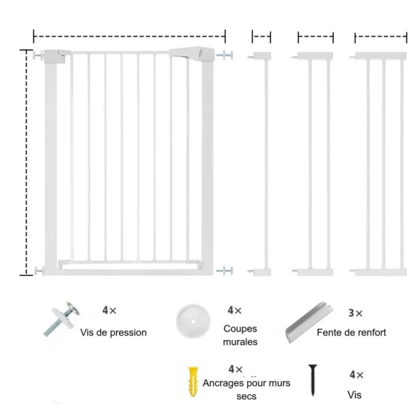 Indoor dog barrier