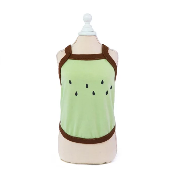 Fruit patterned bodysuit for dogs