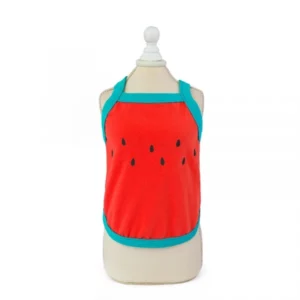 Fruit patterned bodysuit for dogs