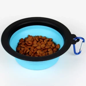 Collapsible Silicone Dog Bowl