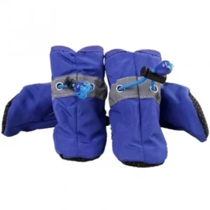 Solid color soft soled dog slippers