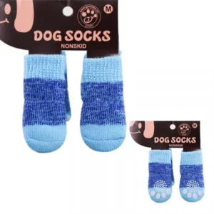 Multicolored cotton slippers for dogs