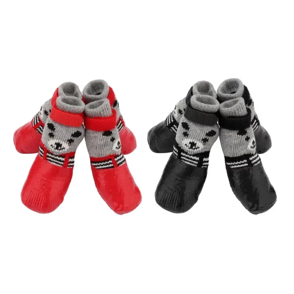 Waterproof non-slip dog shoes