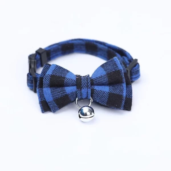 Chic Plaid Dog Collar