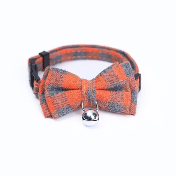 Chic Plaid Dog Collar