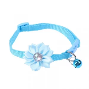 Flower Pattern Dog Collar