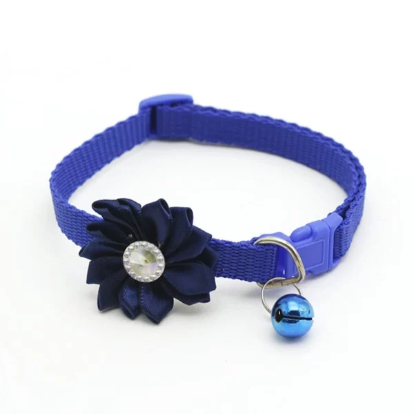 Flower Pattern Dog Collar