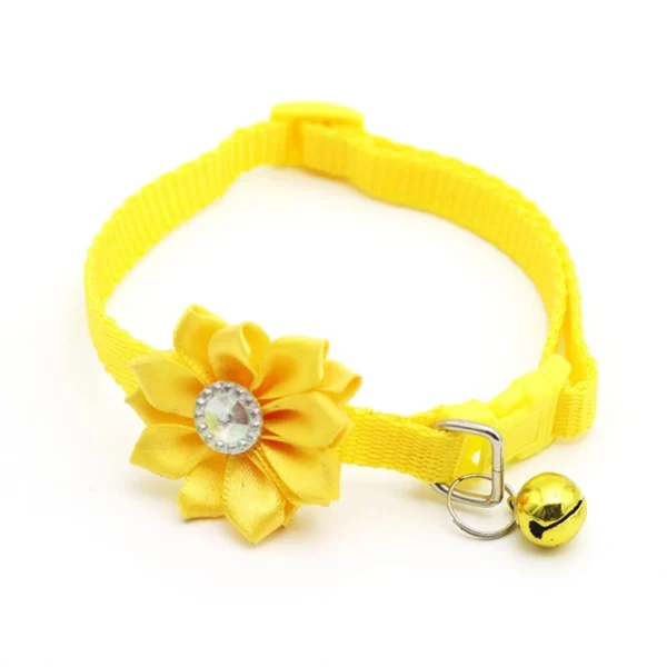 Flower Pattern Dog Collar