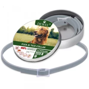 Antiparasitic collar for dogs