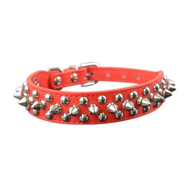 Studded Round Spike Collars for Dogs