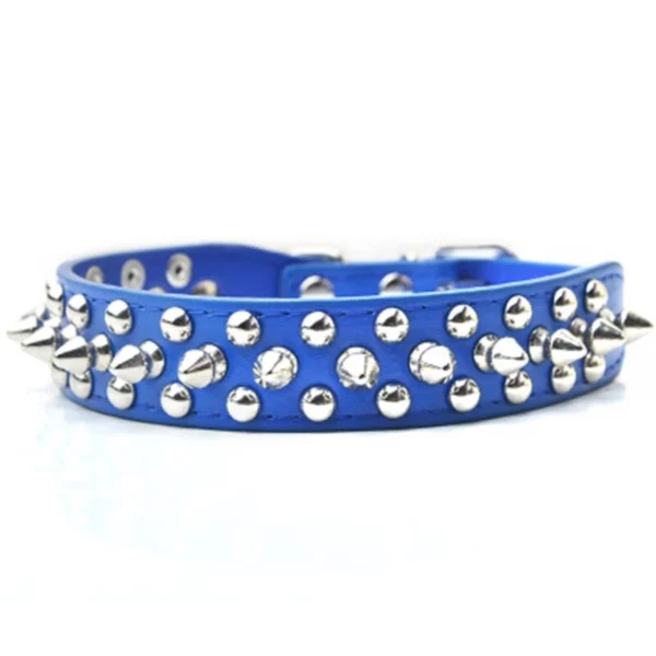 Studded Round Spike Collars for Dogs