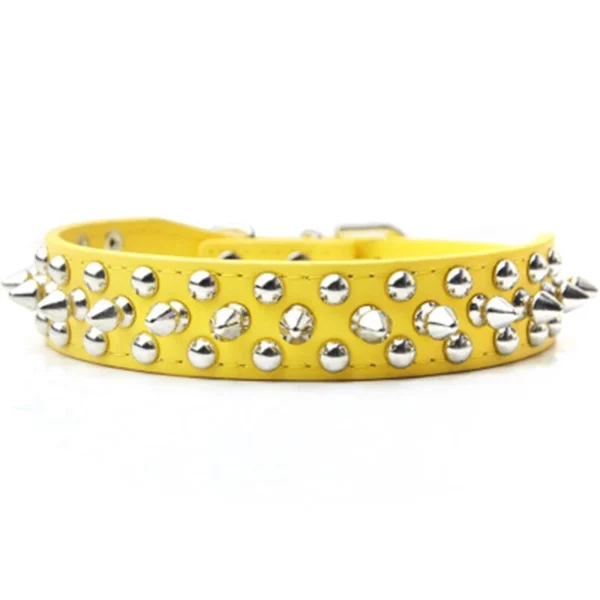 Studded Round Spike Collars for Dogs