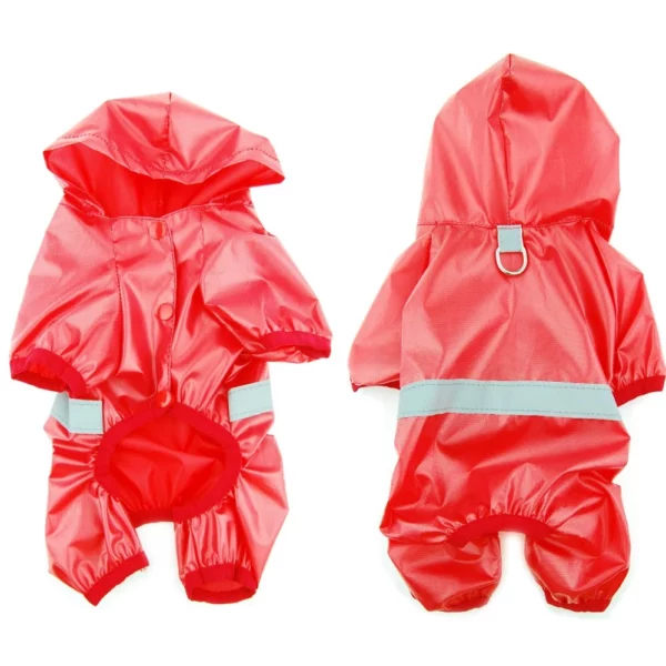 Hooded dog jumpsuit