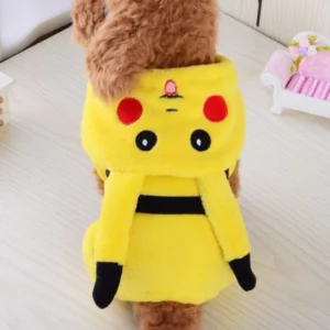 Pikachu dog costume