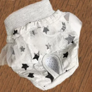 Lace diaper for dogs