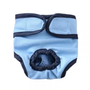 Washable cotton diaper for dogs