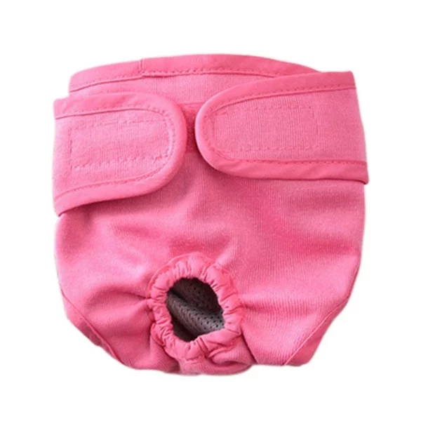 Washable cotton diaper for dogs