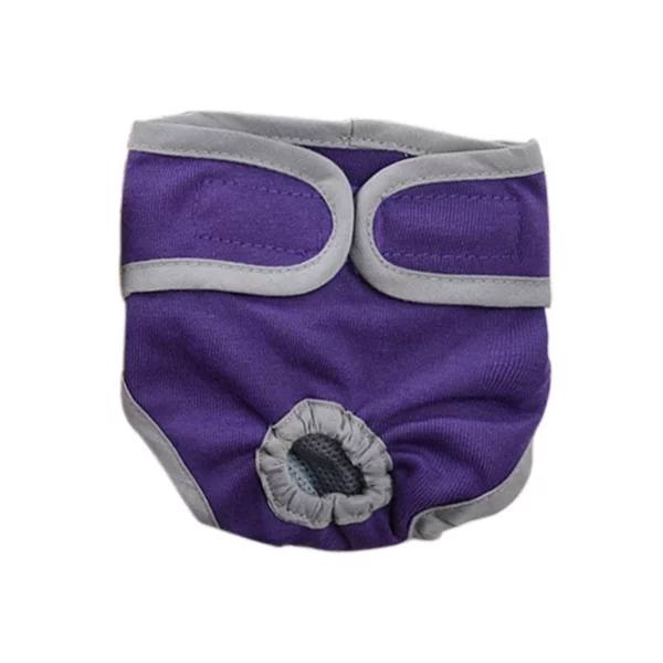 Washable cotton diaper for dogs