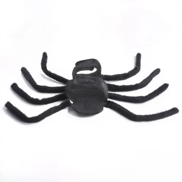 Spider-shaped Halloween costume for dogs