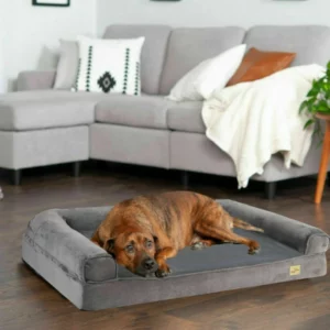 Large orthopedic and waterproof dog bed