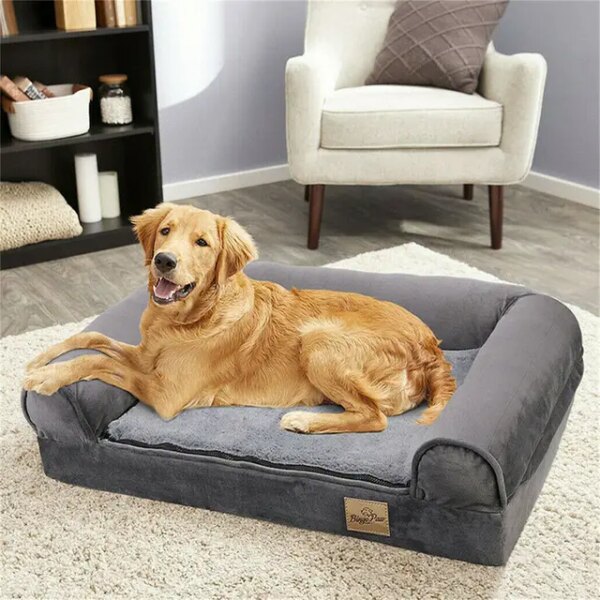 Large orthopedic and waterproof dog bed