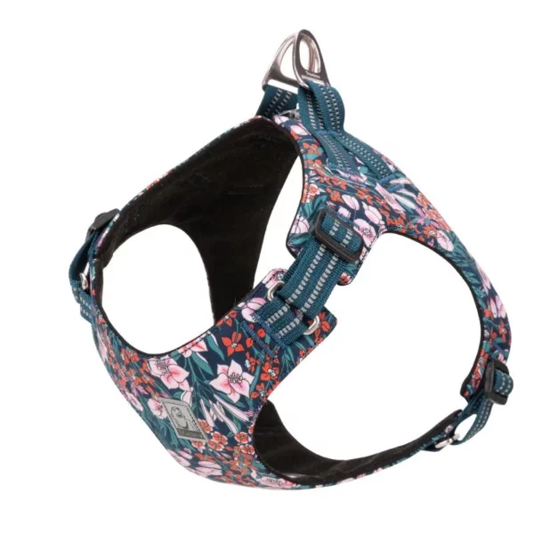 Flower pattern cotton harness for dogs