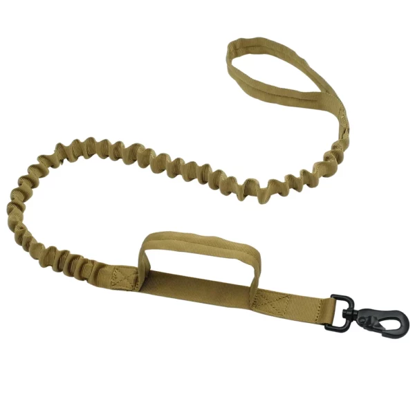 Tactical dog harness with leash