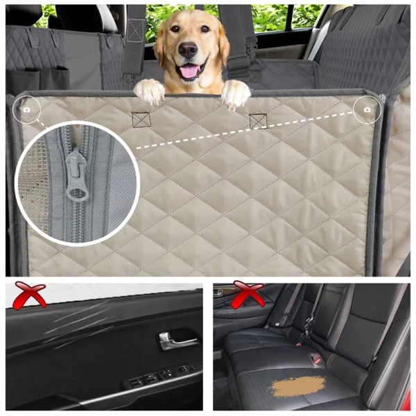 Car seat and trunk cover for dogs