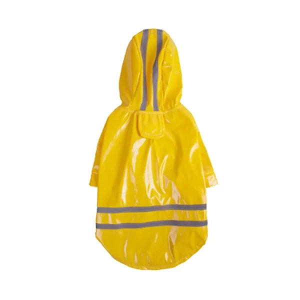 Hooded raincoat for dogs