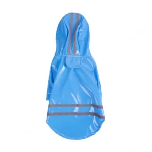 Hooded raincoat for dogs