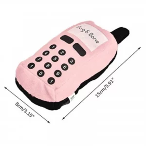 Cell phone shaped toy for dogs