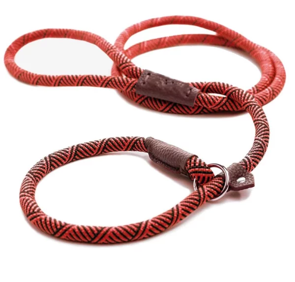 Non-slip dog rope leash