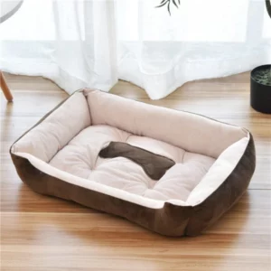 Bone Pattern Dog Bed