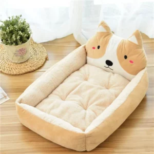 Soft animal-shaped bed for XXL dogs