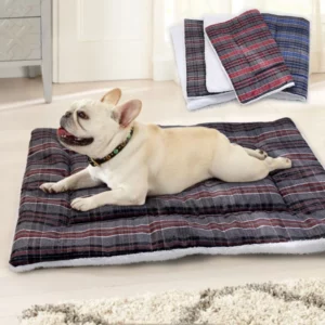 Fleece dog bed