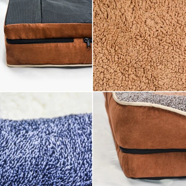 Dog beds with zipper