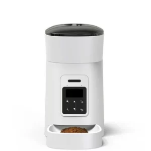 Smart feeder with LCD display for dogs