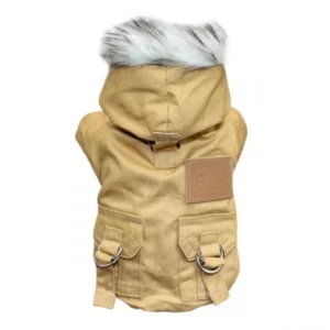 Winter hooded coat for dogs