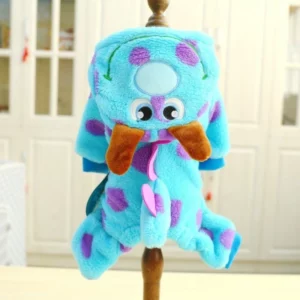 Thick Cute Hooded Dog Coat